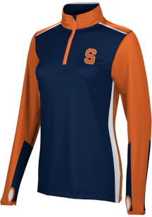 ProSphere Syracuse Orange Womens Orange Counter Qtr Zip