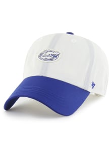 47 Florida Gators Modernia Clean Up Adjustable Hat - White