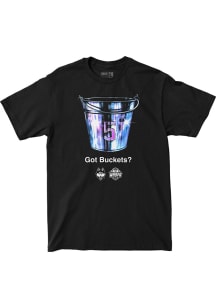 Paige Bueckers UConn Huskies Black Women's Basketball Got Buckets? Short Sleeve Fashion Player T S..