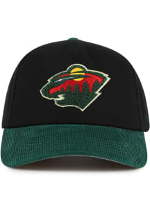 Minnesota Wild Burnett Adjustable Hat - Black