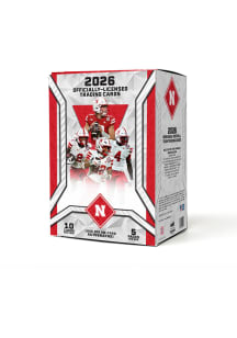Nebraska Cornhuskers 2026 Football Blaster Box Collectible NCAA Cards - Scarlet Red