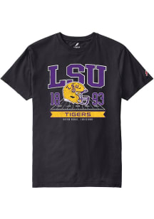 LSU Tigers Black All American Football No Boundaries Short Sleeve T Shirt