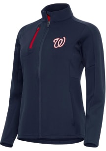 Antigua Washington Nationals Womens Red Generation Light Weight Jacket