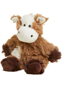 Wisconsin Warmies Brown Cow Junior Plush - Brown