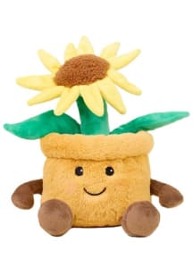 Kansas Warmies Yellow Flower Pot Plush - Yellow