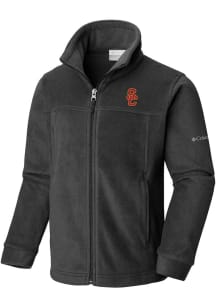 Columbia USC Trojans Youth Black Steens Mountain Light Weight Jacket