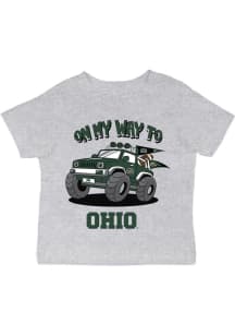 Vive La Fete Ohio Bobcats Infant On My Way Short Sleeve T-Shirt Grey