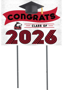 Northern Illinois Huskies KH Sports Fan Class of 2026 Yard Sign - Red