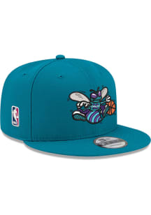 New Era Charlotte Hornets Teal Alt 9FIFTY Mens Snapback Hat