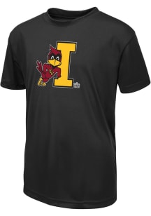 Colosseum Iowa State Cyclones Youth Black Leaning CY Short Sleeve T-Shirt