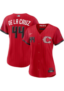 Elly De La Cruz Nike Cincinnati Reds Womens Red City Connect 2.0 Limited Baseball Jersey