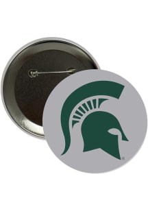 Michigan State Spartans 3" Main Mark Button - Green