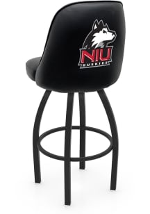 Northern Illinois Huskies Padded Swivel Pub Stool - Black