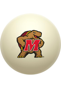 Maryland Terrapins Team Logo Cue Billiard Balls