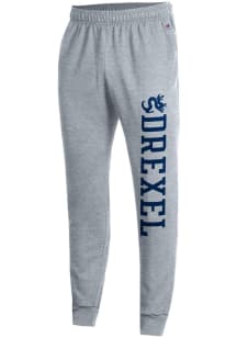Champion Drexel Dragons Mens Grey Academic Dragon Sweatpants