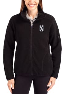 Cutter and Buck Northwestern Wildcats Womens Purple Cascade Sherpa Light Weight Jacket