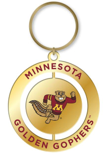 Minnesota Golden Gophers Mascot Spinner Keychain - Maroon