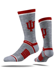 Indiana Hoosiers Strideline Premium Wool Knit Mens Crew Socks