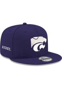 New Era K-State Wildcats Purple 9FIFTY Mens Snapback Hat