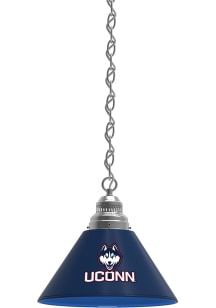 UConn Huskies Single Silver Billiard Lamp