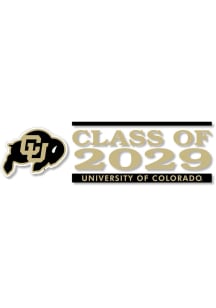 Colorado Buffaloes 6x2 Class of 2029 Auto Decal - Black
