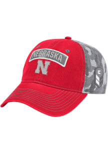 Colosseum Nebraska Cornhuskers Corduroy Two Tone Adjustable Hat -