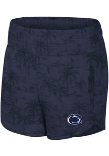 Colosseum Penn State Nittany Lions Girls Navy Blue  Shorts