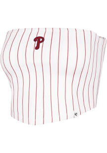 47 Philadelphia Phillies Womens White Micro Tank Top