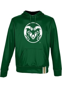 ProSphere Colorado State Rams Mens Green Solid Long Sleeve Hoodie