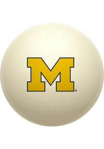 Michigan Wolverines Team Logo Cue Billiard Balls