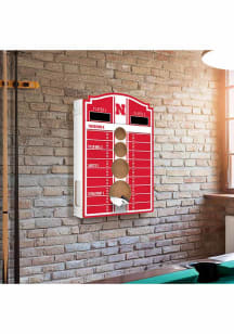 Nebraska Cornhuskers Wall Art Hanging Corn Hole