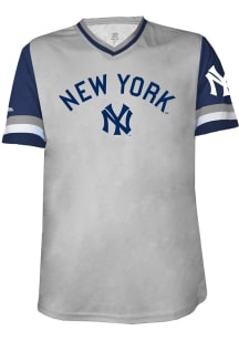 New York Yankees Sublimated Cooperstown Jersey - Navy Blue