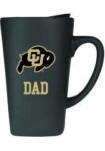 Colorado Buffaloes 16oz Soft Touch Dad Ceramic Mug - Black