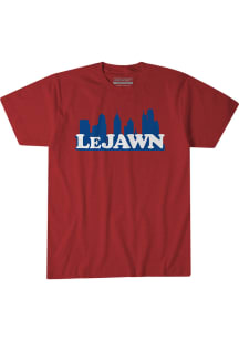 Philadelphia  BreakingT LeJawn Short Sleeve Fashion Player T Shirt