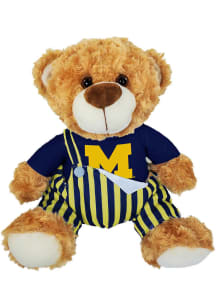 Michigan Wolverines Game Day Bib Bear Plush