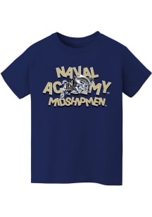 Vive La Fete Navy Midshipmen Toddler Navy Blue Ian Short Sleeve T-Shirt