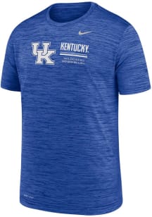 Nike Kentucky Wildcats Youth Blue Velocity Short Sleeve T-Shirt