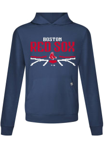 Levelwear Boston Red Sox Mens Navy Blue Relay Arcade Hood