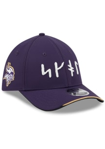 New Era Minnesota Vikings Mens Purple NFL 2026 Sideline Rivalries Collection 3930 Flex Hat