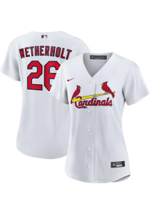 JJ Wetherholt St Louis Cardinals Womens Replica Home Jersey - White