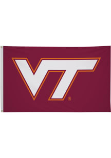 Virginia Tech Hokies 3' x 5' Silk Screen Grommet Flag - Maroon
