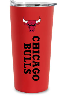 Chicago Bulls 18oz Stainless Steel Tumbler - Black