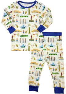 Kansas City Kids White KC Icons Loungewear PJ Set