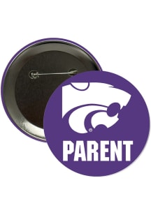 K-State Wildcats 3" Parent Button - Purple