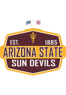 Arizona State Sun Devils Get Out Stickers - Red