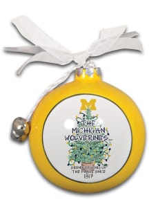 Michigan Wolverines Been Sprucing Up Ornament - Blue