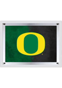 Oregon Ducks Backlit LED Sign - White