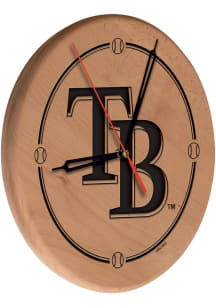 Tampa Bay Rays Laser Engraved Wall Clock