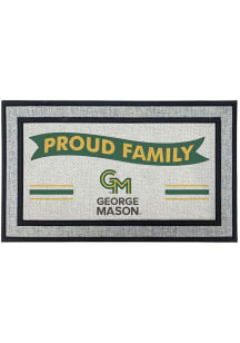 George Mason University Proud Family 18x30 Door Mat