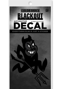 Arizona State Sun Devils Black Out Auto Decal - Black